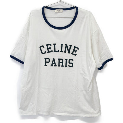 CELINE セリーヌ ﾎﾜｲﾄ 2X45M671Q.01NB Tｼｬﾂ トップス XL