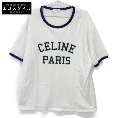CELINE セリーヌ ﾎﾜｲﾄ 2X45M671Q.01NB Tｼｬﾂ トップス XL