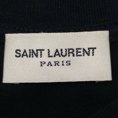 SAINT LAURENT PARIS サンローランパリ ﾌﾞﾗｯｸ 631800 ｸﾞﾗﾌｨｯｸﾌﾟﾘﾝﾄ Tｼｬﾂ トップス XL
