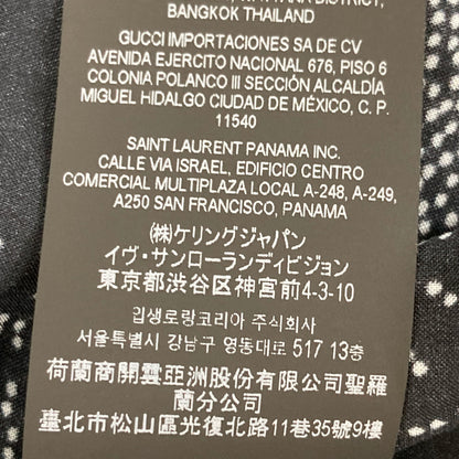 SAINT LAURENT PARIS サンローランパリ 21年製 686551　花柄　ﾚｰﾖﾝｼｬﾂ トップス 40