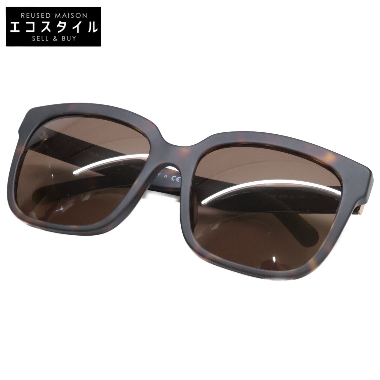 BURBERRY バーバリー 【美品】4230-D 3536/73 スクエアシェイプ サングラス 57□19 140