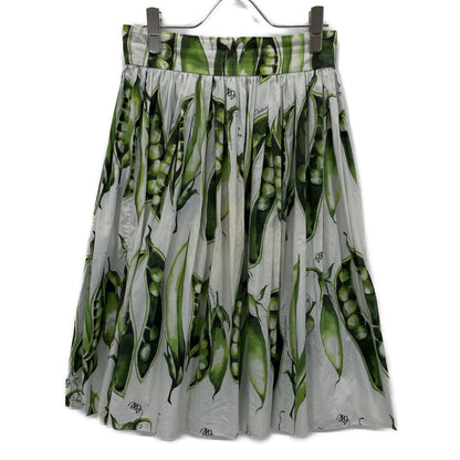 DOLCE&GABBANA ドルチェアンドガッバーナ さやえんどう ﾌﾟﾘｰﾂｽｶｰﾄ スカート 40