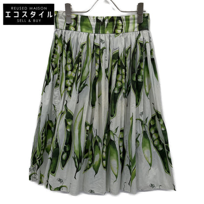 DOLCE&GABBANA ドルチェアンドガッバーナ さやえんどう ﾌﾟﾘｰﾂｽｶｰﾄ スカート 40