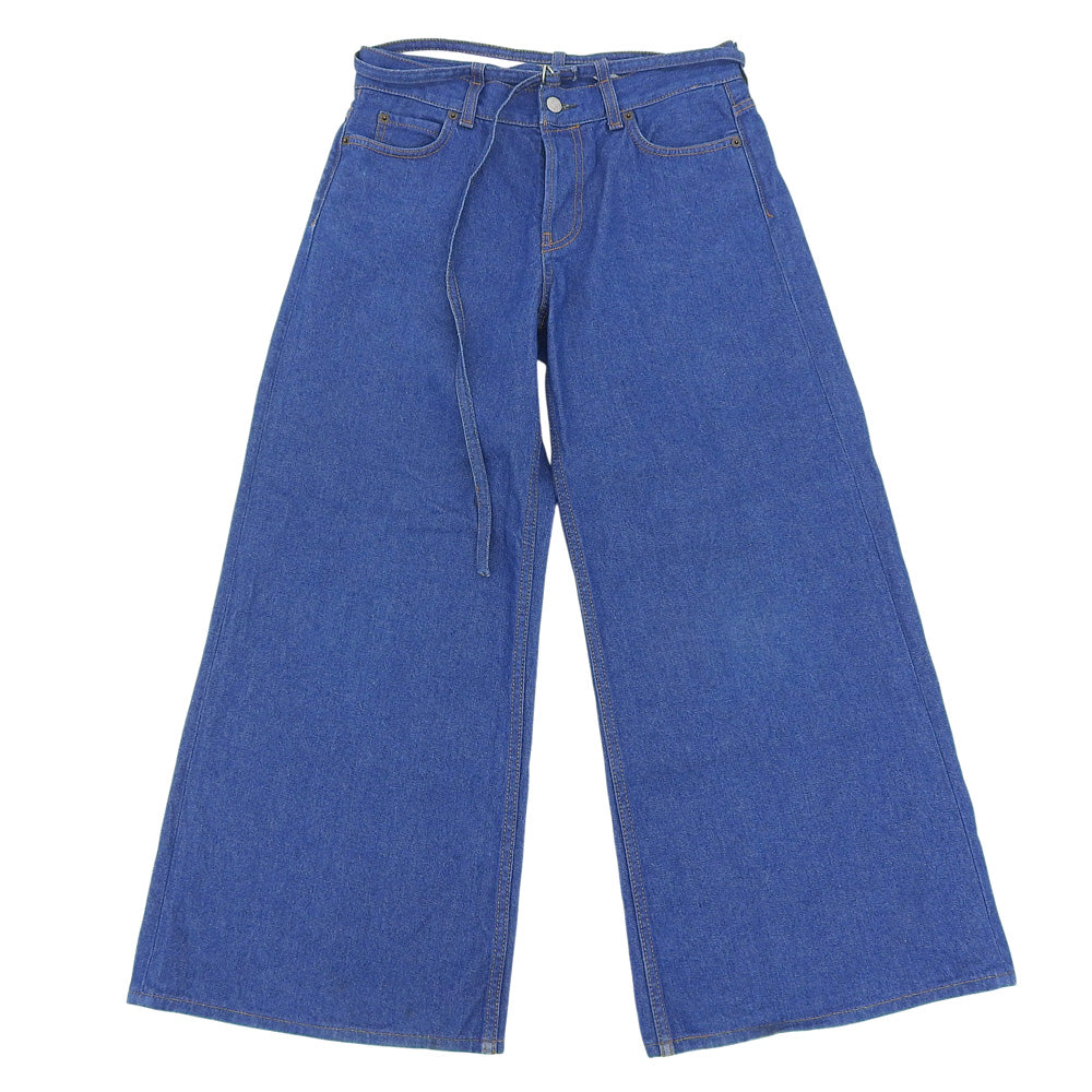 ACNE STUDIOS アクネ ストゥディオズ 2004 FN UNIFORM LH AGUELL BLUE デニム ボトムス レディース ブルー 34 ボトムス 34