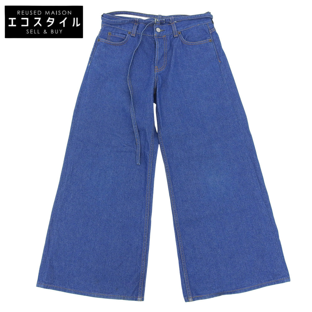 ACNE STUDIOS アクネ ストゥディオズ 2004 FN UNIFORM LH AGUELL BLUE デニム ボトムス レディース ブルー 34 ボトムス 34