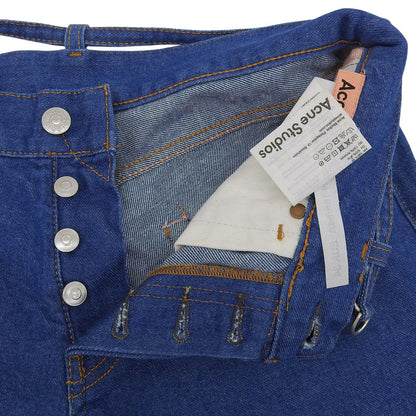 ACNE STUDIOS アクネ ストゥディオズ 2004 FN UNIFORM LH AGUELL BLUE デニム ボトムス レディース ブルー 34 ボトムス 34
