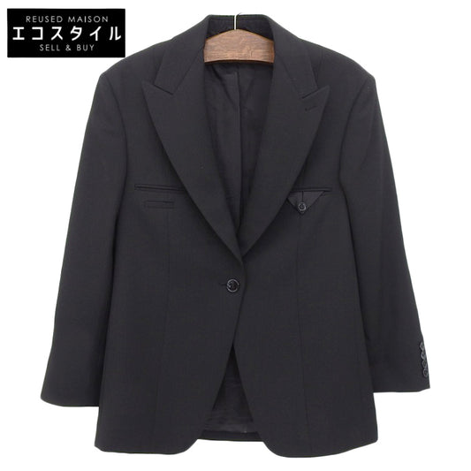 ACNE STUDIOS アクネ ストゥディオズ 美品 シングルブレストジャケット レディース ブラック 30 FN-WN-SUIT000591 ジャケット 30