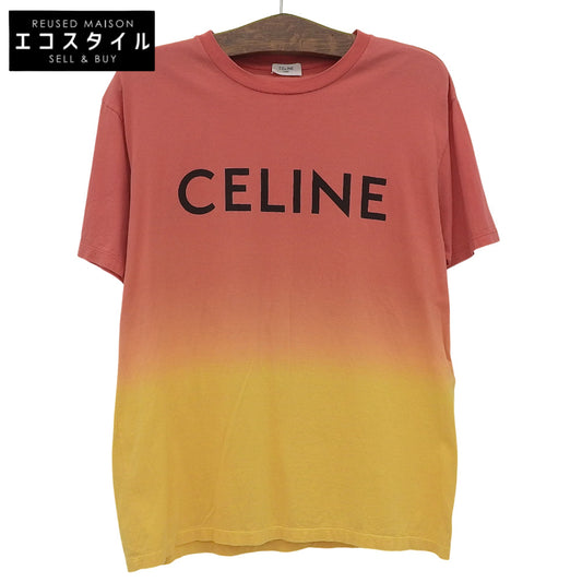 CELINE セリーヌ グラデーション ロゴTシャツ トップス メンズ マルチカラー XS 2X681731Y トップス XS