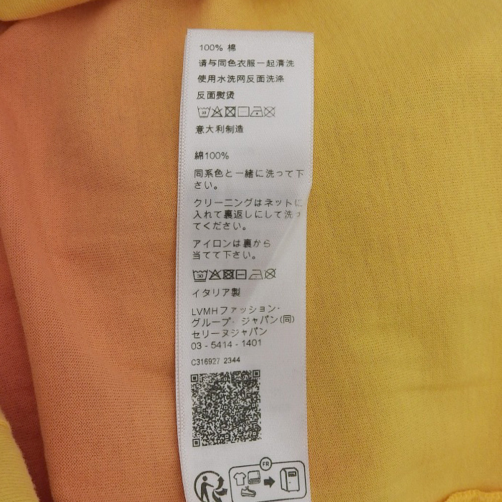 CELINE セリーヌ グラデーション ロゴTシャツ トップス メンズ マルチカラー XS 2X681731Y トップス XS