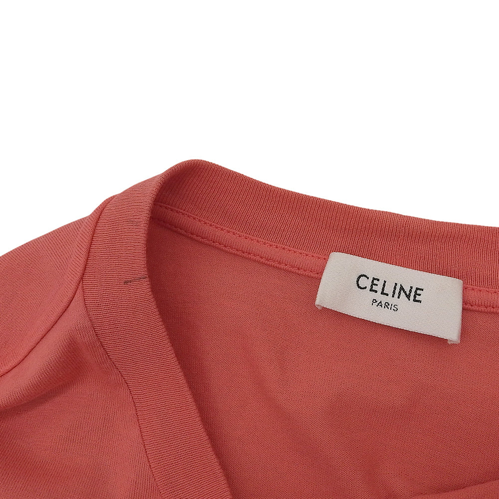 CELINE セリーヌ グラデーション ロゴTシャツ トップス メンズ マルチカラー XS 2X681731Y トップス XS