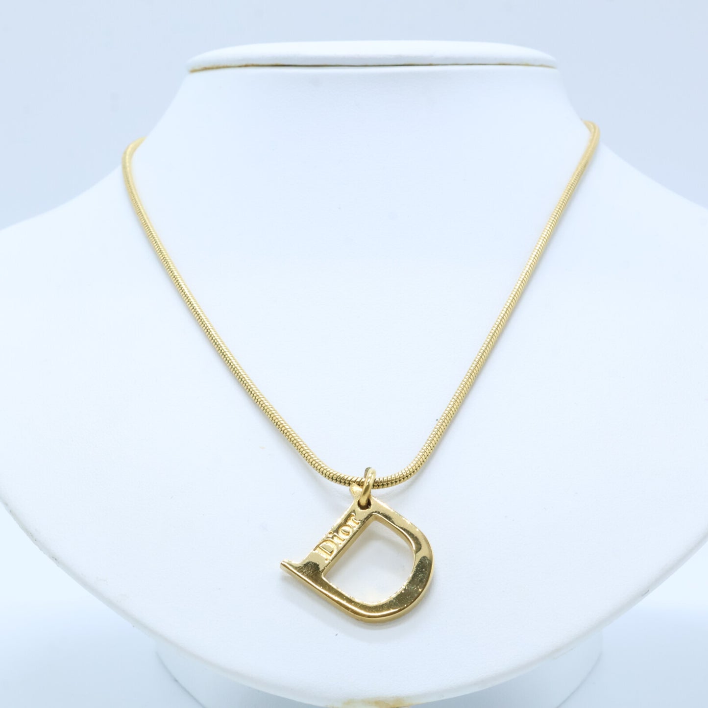 DIOR ディオール Dモチーフ ネックレス