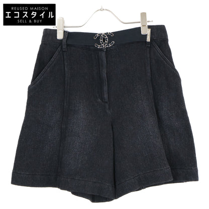 CHANEL シャネル 19年 ベルト一体 ショートパンツ ボトムス 38