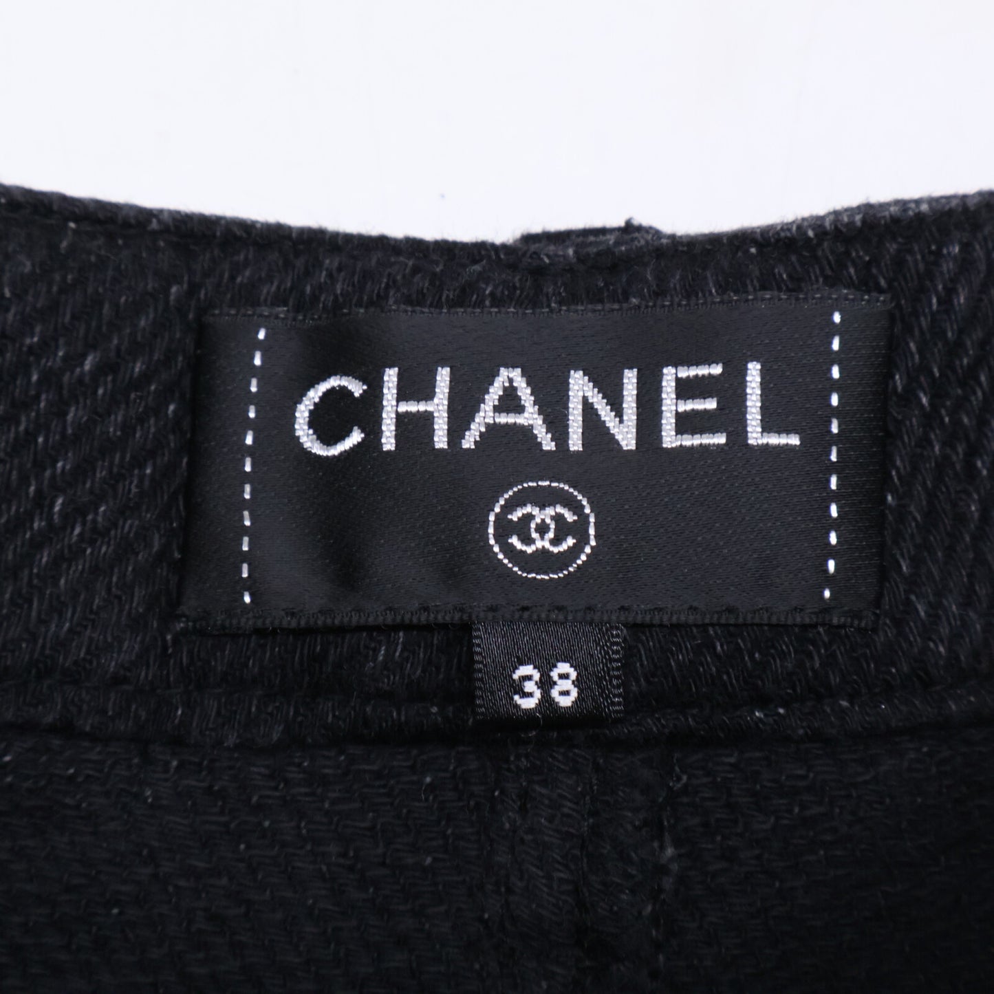 CHANEL シャネル 19年 ベルト一体 ショートパンツ ボトムス 38