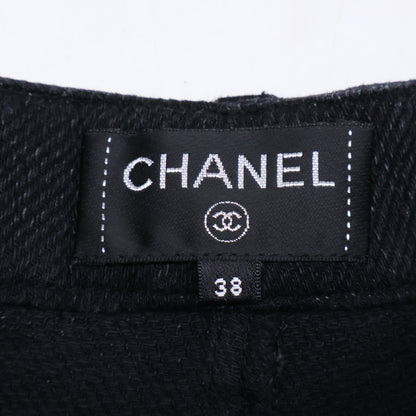 CHANEL シャネル 19年 ベルト一体 ショートパンツ ボトムス 38