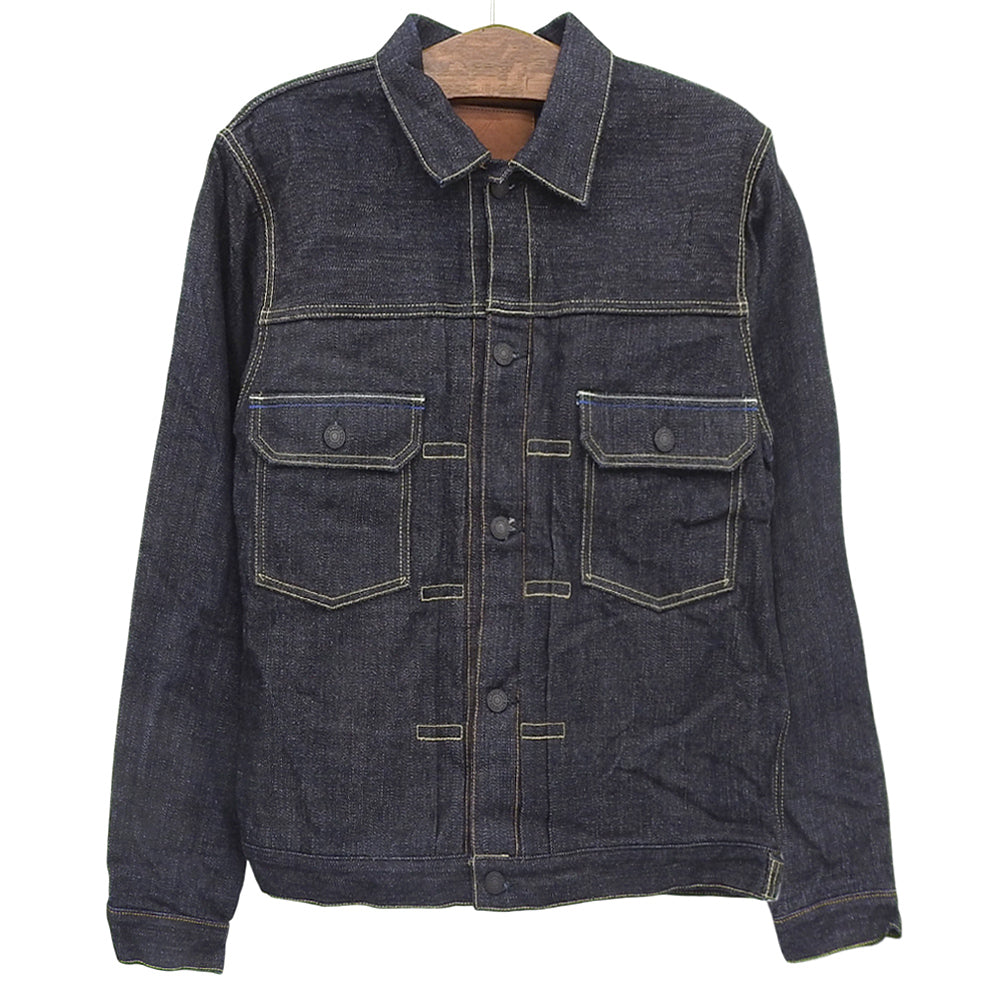 STUDIO D'ARTISAN ステュディオダルチザン 美品 デニムジャケット ジャケット メンズ ネイビー 38 D4531 ジャケット 38