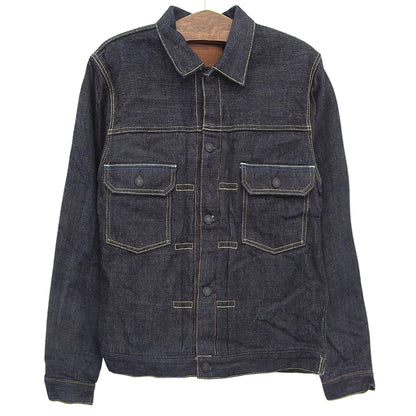 STUDIO D'ARTISAN ステュディオダルチザン 美品 デニムジャケット ジャケット メンズ ネイビー 38 D4531 ジャケット 38