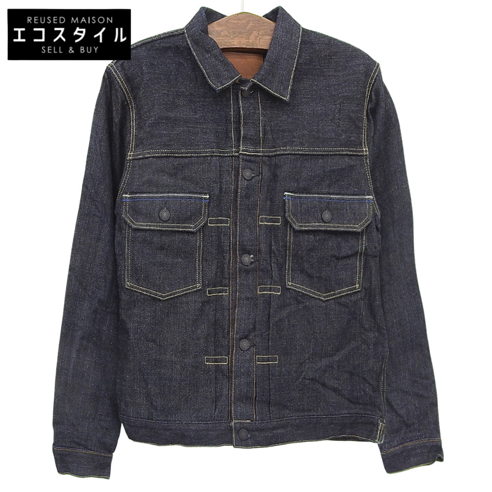 STUDIO D'ARTISAN ステュディオダルチザン 美品 デニムジャケット ジャケット メンズ ネイビー 38 D4531 ジャケット 38