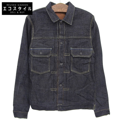 STUDIO D'ARTISAN ステュディオダルチザン 美品 デニムジャケット ジャケット メンズ ネイビー 38 D4531 ジャケット 38