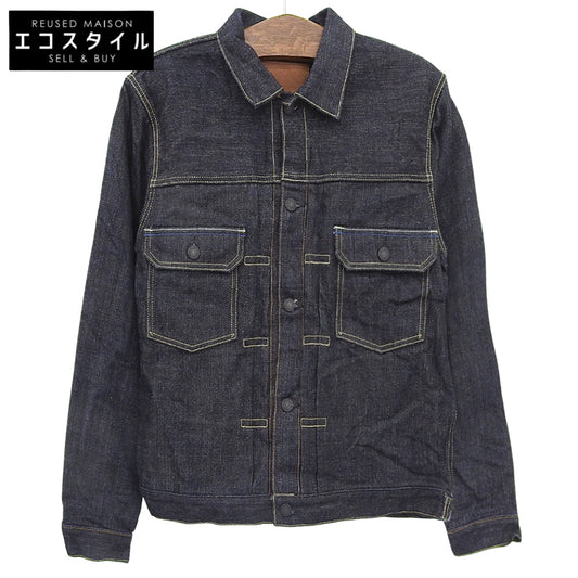 STUDIO D'ARTISAN ステュディオダルチザン 美品 デニムジャケット ジャケット メンズ ネイビー 38 D4531 ジャケット 38