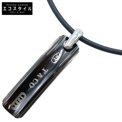 TIFFANY&Co. ティファニー SV925 ナロー バー コード ネックレス