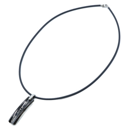 TIFFANY&Co. ティファニー SV925 ナロー バー コード ネックレス