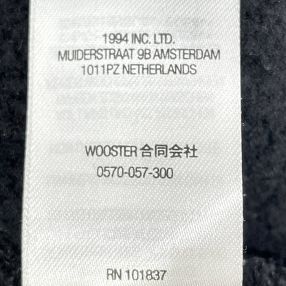 Supreme シュプリーム ﾌﾞﾗｯｸ ﾌﾟﾙｵｰﾊﾞｰ ﾊﾟｰｶｰ トップス L