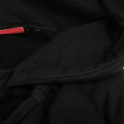 Supreme シュプリーム ﾌﾞﾗｯｸ ﾌﾟﾙｵｰﾊﾞｰ ﾊﾟｰｶｰ トップス L