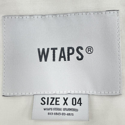 WTAPS ダブルタップス 24AW ﾎﾜｲﾄ 242CWDT-SHM02 Repo LS CTPL Broadcloth ﾛﾝｸﾞｽﾘｰﾌﾞ ﾌﾞﾛｰﾄﾞｸﾛｽ ｼｬﾂ 長袖ｼｬﾂ トップス 04