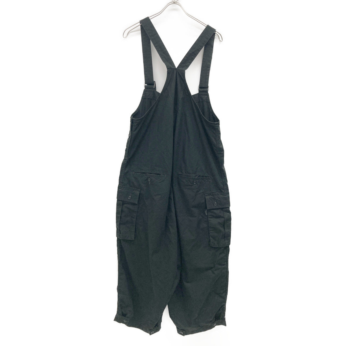 Yohji Yamamoto ヨウジヤマモト ﾌﾞﾗｯｸ HS-D99-041 BLACK SCANDAL LIP M-WORK OVERALL オーバーオール オールインワン 1