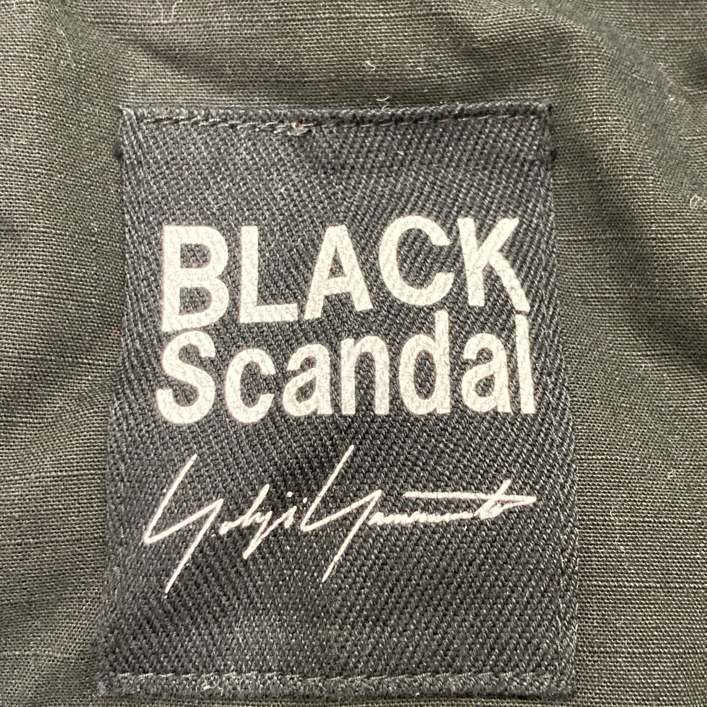 Yohji Yamamoto ヨウジヤマモト ﾌﾞﾗｯｸ HS-D99-041 BLACK SCANDAL LIP M-WORK OVERALL オーバーオール オールインワン 1