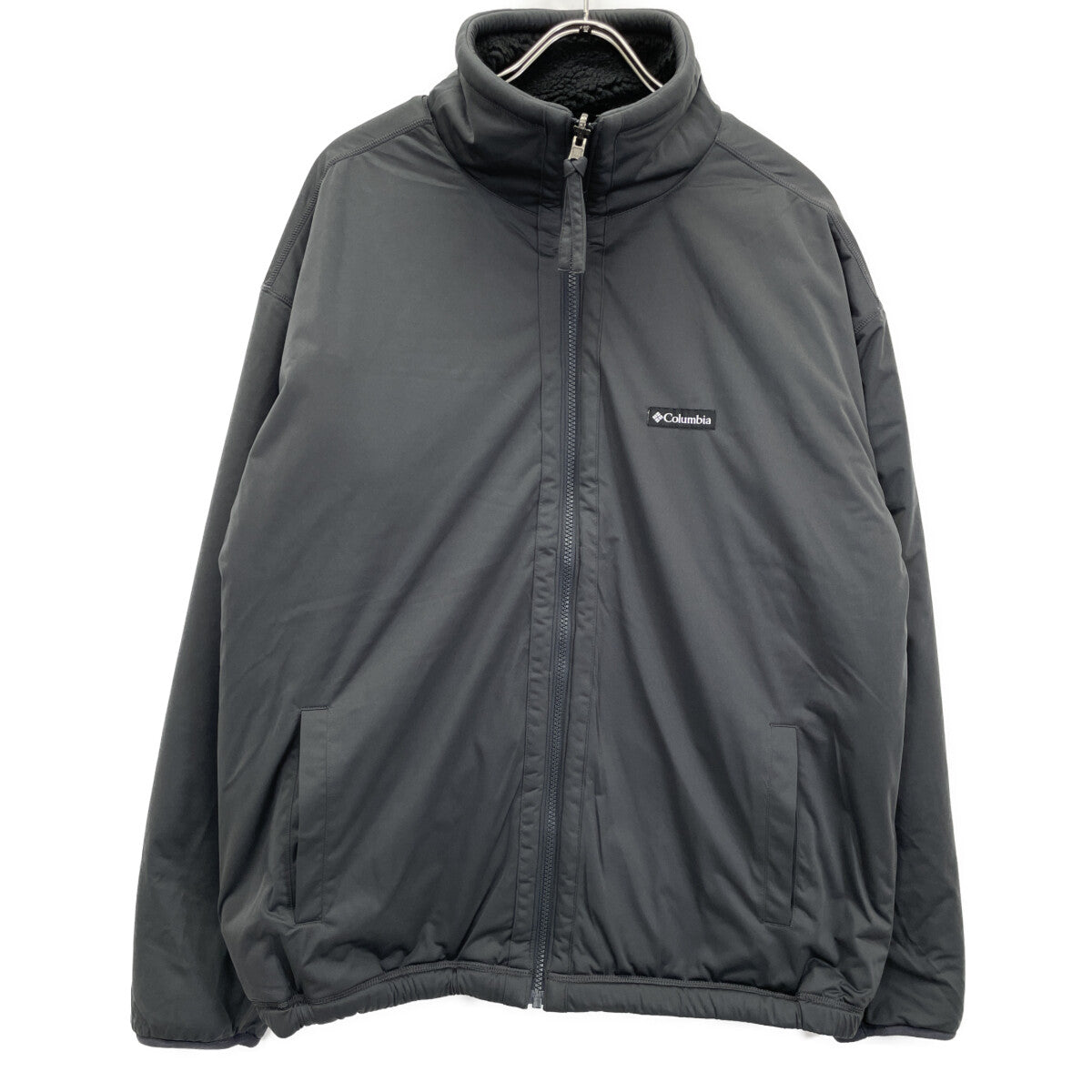 Columbia コロンビア ﾌﾞﾗｯｸ PM3437-010 ｼｶｺﾞｱべﾆｭｰﾘﾊﾞｰｼﾌﾞﾙﾌﾘｰｽｼﾞｬｹｯﾄ Chicago Avenue Reversible Fleece Jacket ジャケット L