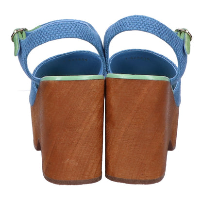 CHANEL シャネル 新品同様 G45555 厚底 サンダル 36