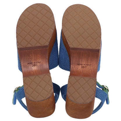 CHANEL シャネル 新品同様 G45555 厚底 サンダル 36