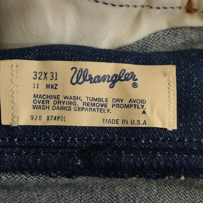 Wrangler ラングラー 11MWZ(1960's) オリジナルヴィンテージ デッドストック ベルなしロープ デニムパンツ ボトムス W32xL31