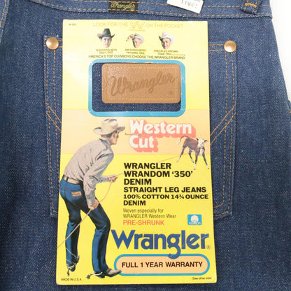 Wrangler ラングラー 11MWZ(1960's) オリジナルヴィンテージ デッドストック ベルなしロープ デニムパンツ ボトムス W32xL31