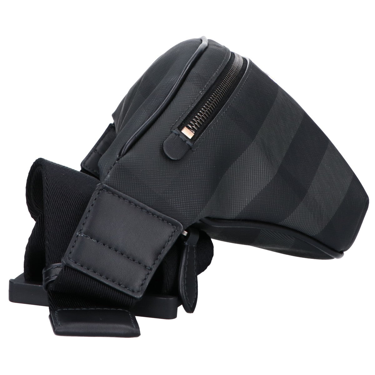 BURBERRY バーバリー 【新品】8073267 CASON ケーソン チャコールチェック ベルトバッグ/ ウエストバッグ