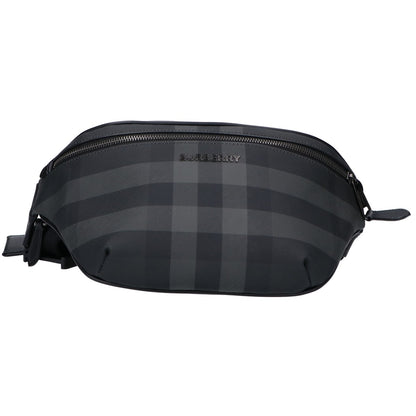 BURBERRY バーバリー 【新品】8073267 CASON ケーソン チャコールチェック ベルトバッグ/ ウエストバッグ