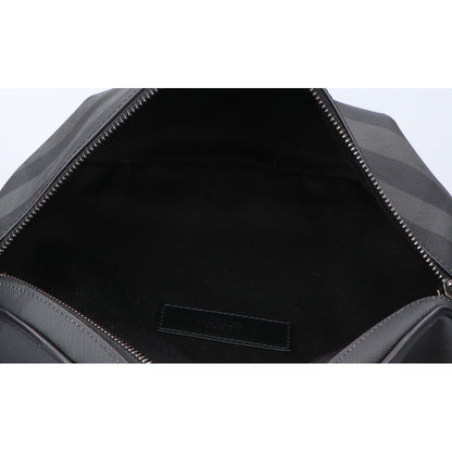 BURBERRY バーバリー 【新品】8073267 CASON ケーソン チャコールチェック ベルトバッグ/ ウエストバッグ