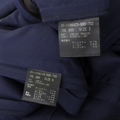 Theory セオリー 美品 スーツ セットアップ レディース ネイビー 0 1 21SS スーツ セットアップ 0