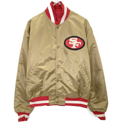 STARTER スターター 90's USA製 NFL 49ERS スタジャン ジャケット L
