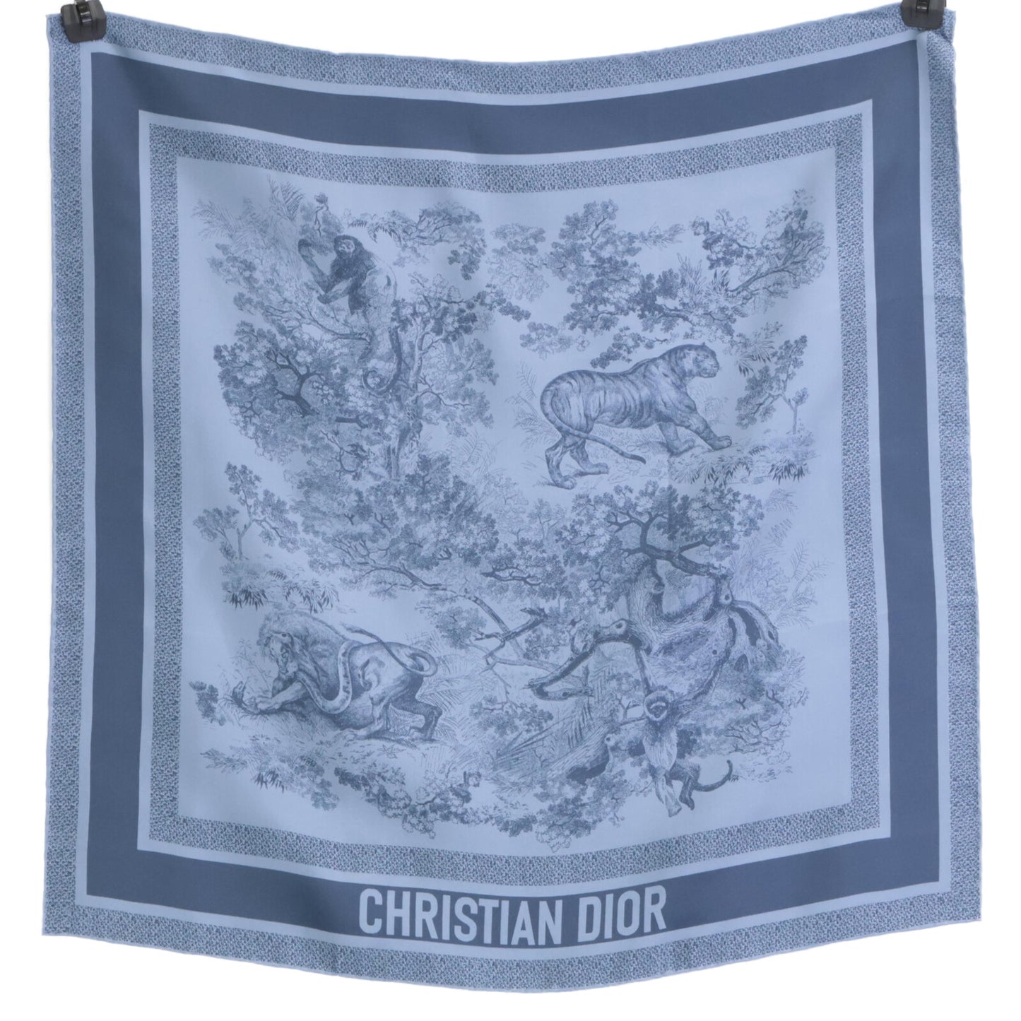 DIOR ディオール 【新品未使用/国内正規】21JOU070I602 トワル ドゥ ジュイ ソヴァージュ シルク スカーフ