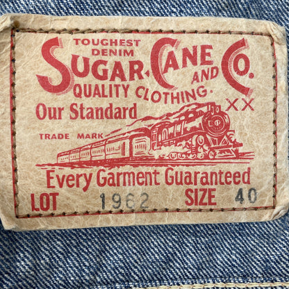 SUGAR CANE シュガーケーン SC11962ｰ011 3rdﾓﾃﾞﾙ ﾃﾞﾆﾑｼﾞｬｹｯﾄ ジャケット 40