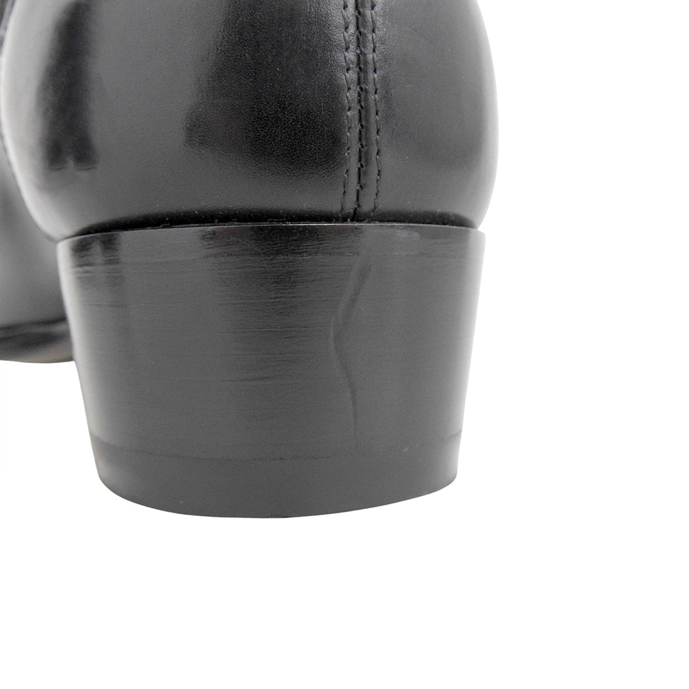 SAINT LAURENT PARIS サンローランパリ 美品 サイドゴア チェルシーブーツ シューズ メンズ 黒 ブラック 39 634194 シューズ 39