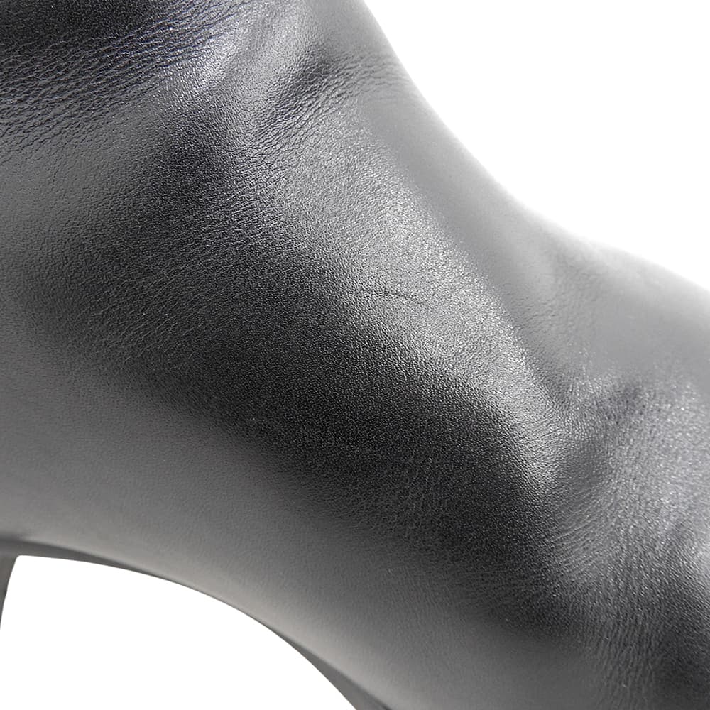 SAINT LAURENT PARIS サンローランパリ 美品 サイドゴア チェルシーブーツ シューズ メンズ 黒 ブラック 39 634194 シューズ 39