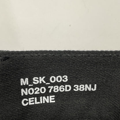 CELINE セリーヌ ﾌﾞﾗｯｸ 2N020786D ｽｷﾆｰﾊﾟﾝﾂ ボトムス 26