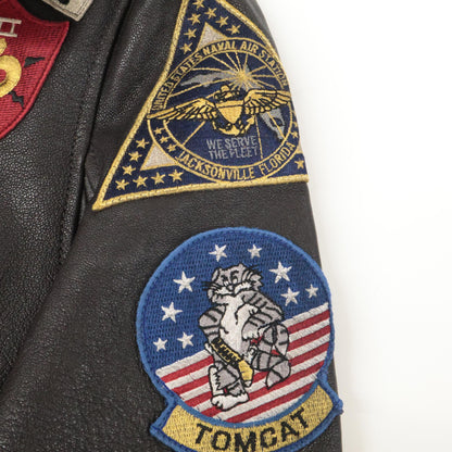 AVIREX アヴィレックス 新品未使用 6101063 GOAT G-1 TOP GUN ゴートスキン G-1 40 フライトジャケット ジャケット 36