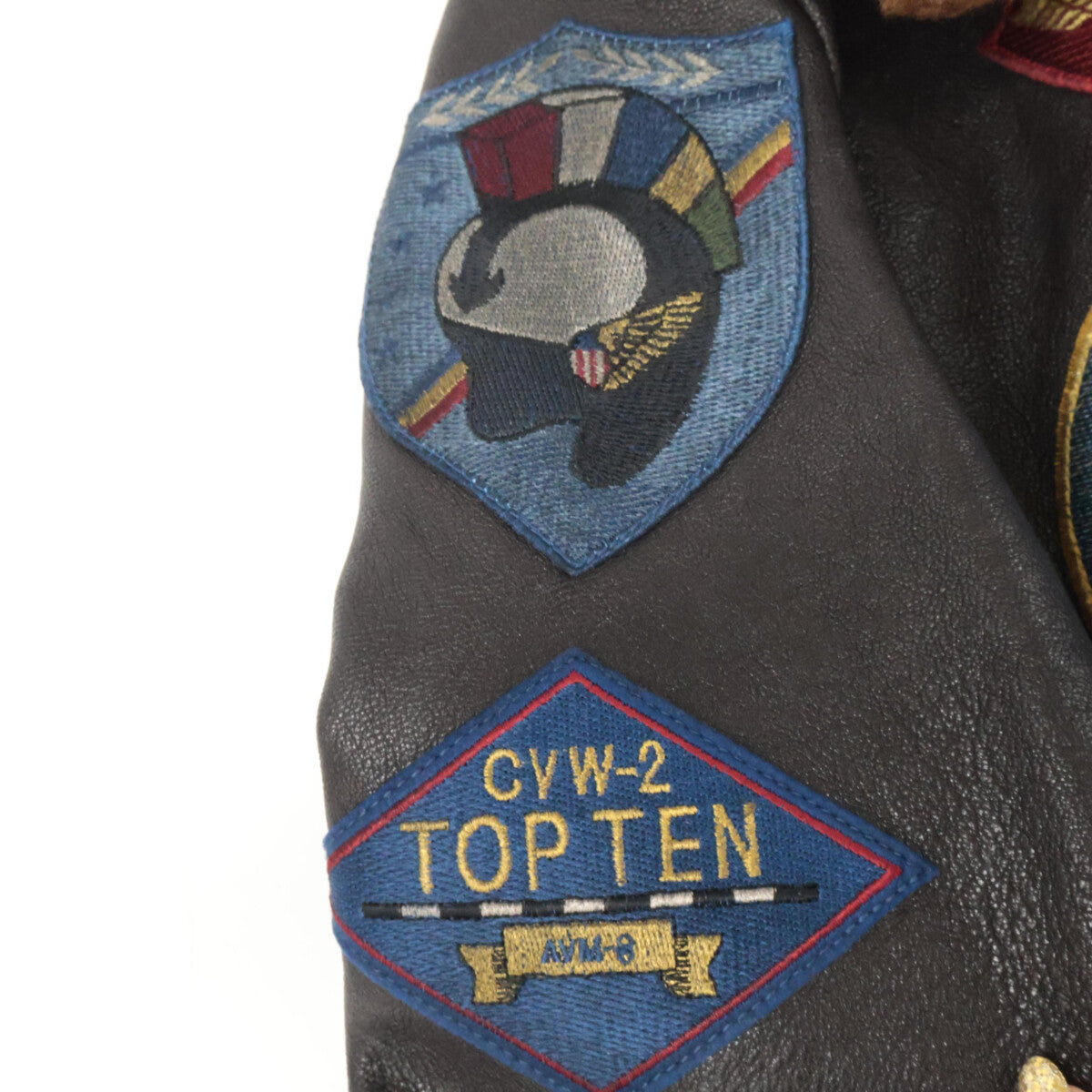 AVIREX アヴィレックス 新品未使用 6101063 GOAT G-1 TOP GUN ゴートスキン G-1 40 フライトジャケット ジャケット 36