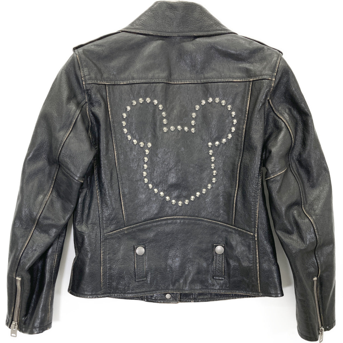 COACH コーチ ×ﾃﾞｨｽﾞﾆｰ ﾌﾞﾗｯｸ 000 2015 ｽﾀｯｽﾞ ﾀﾞﾌﾞﾙﾗｲﾀﾞｰｽｼﾞｬｹｯﾄ ジャケット 2