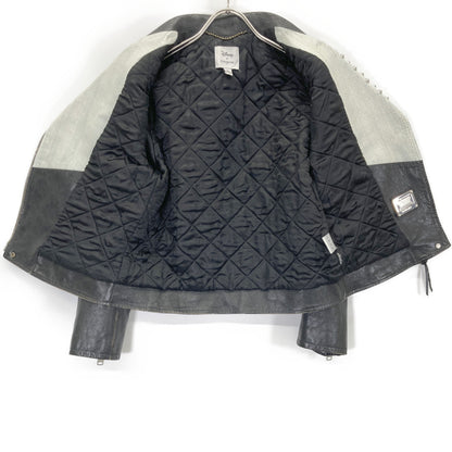 COACH コーチ ×ﾃﾞｨｽﾞﾆｰ ﾌﾞﾗｯｸ 000 2015 ｽﾀｯｽﾞ ﾀﾞﾌﾞﾙﾗｲﾀﾞｰｽｼﾞｬｹｯﾄ ジャケット 2