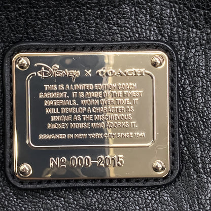 COACH コーチ ×ﾃﾞｨｽﾞﾆｰ ﾌﾞﾗｯｸ 000 2015 ｽﾀｯｽﾞ ﾀﾞﾌﾞﾙﾗｲﾀﾞｰｽｼﾞｬｹｯﾄ ジャケット 2